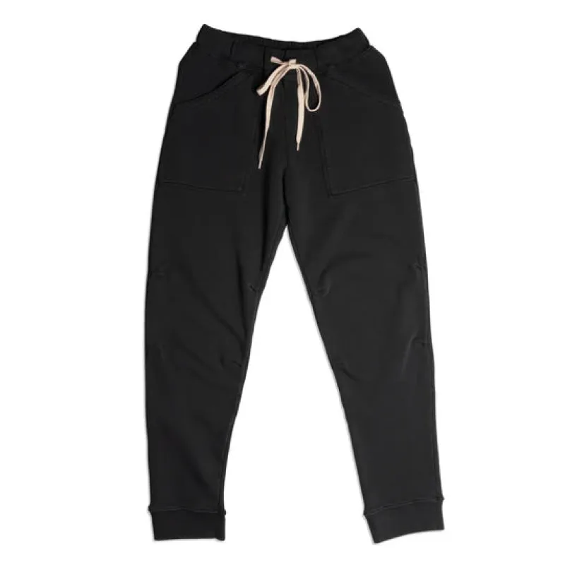 Pigment Army Gym Sweat Pants / Black sold by Cave and Post