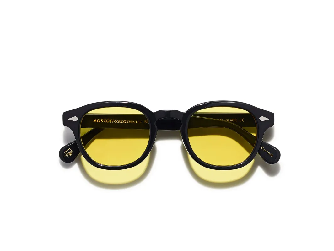 LEMTOSH SUN (Black Mellow Yellow) made by MOSCOT