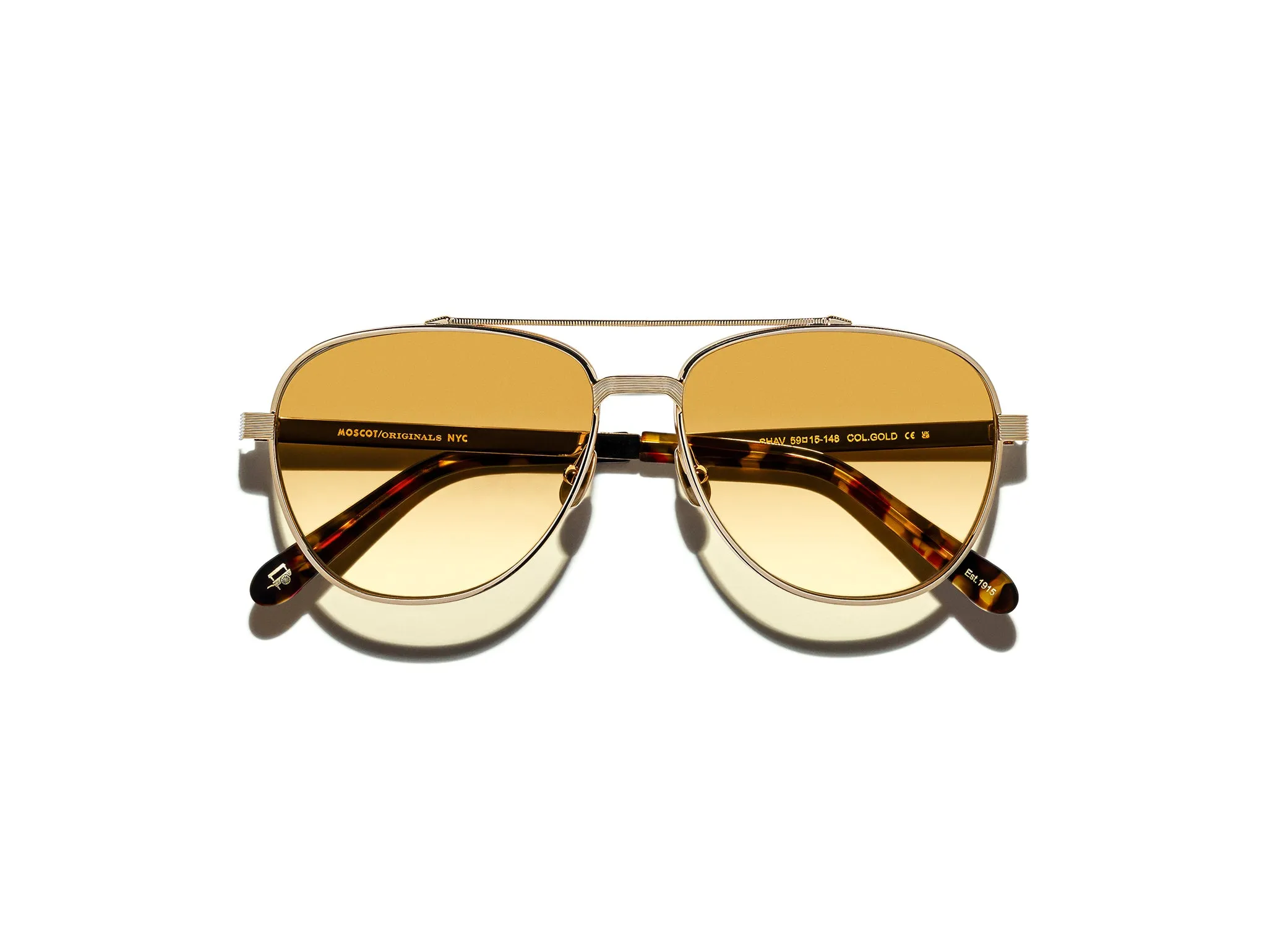 SHAV SUN (Gold Chestnut Fade Lenses) sold by Cave and Post