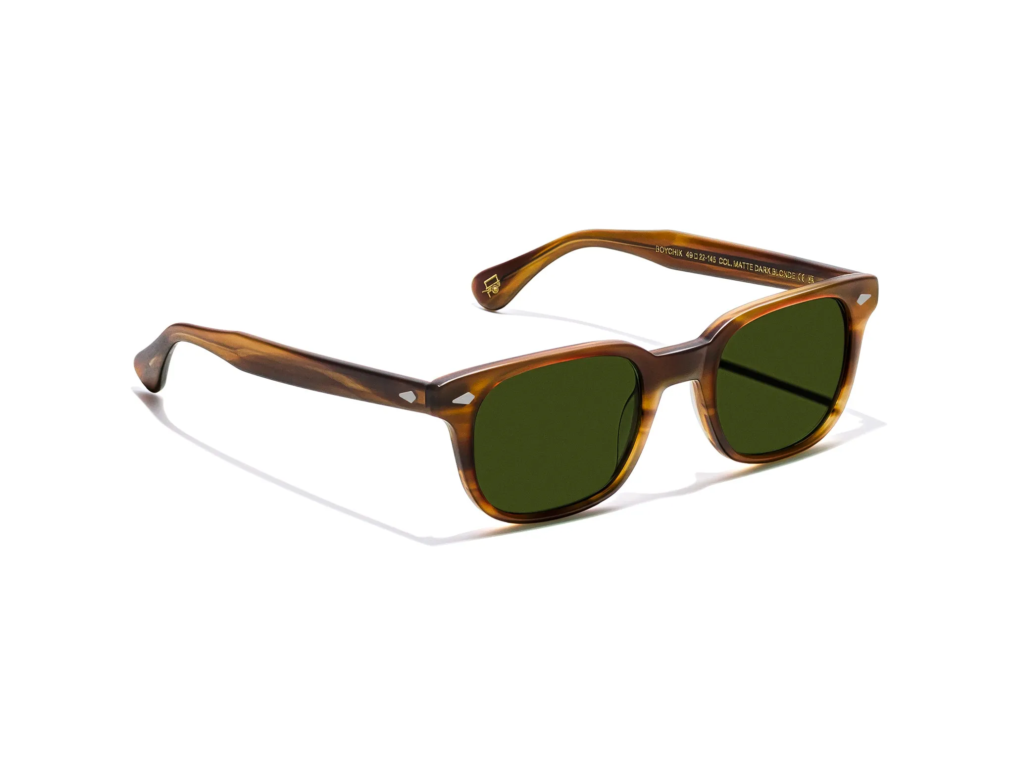 BOYCHIK SUN (Matte Dark Blonde Calibar Green Lenses) sold by Cave and Post product image thumbnail 2