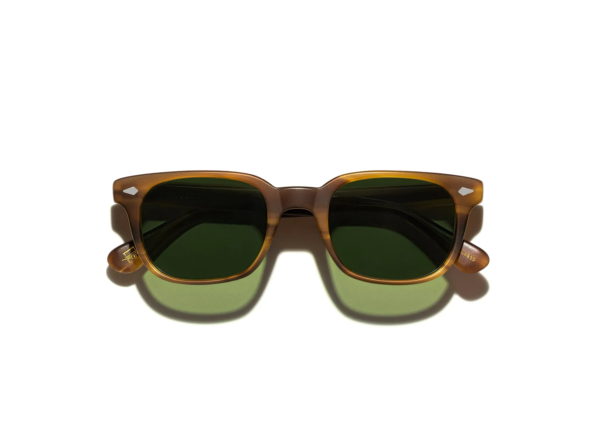 BOYCHIK SUN (Matte Dark Blonde Calibar Green Lenses) sold by Cave and Post