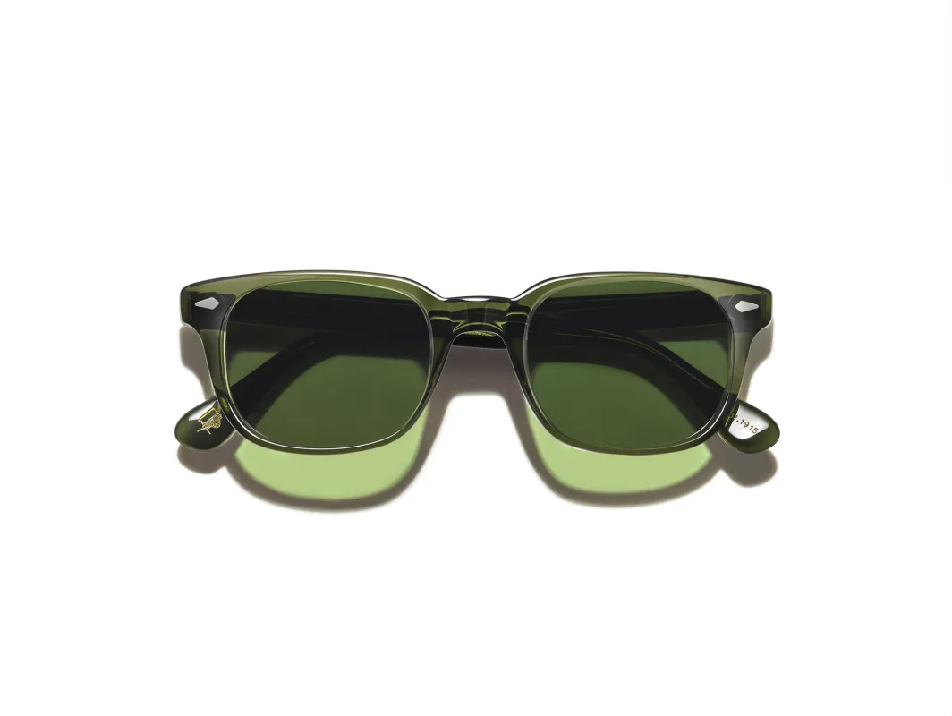 BOYCHIK SUN (Dark Green Calibar Green Lenses) made by MOSCOT