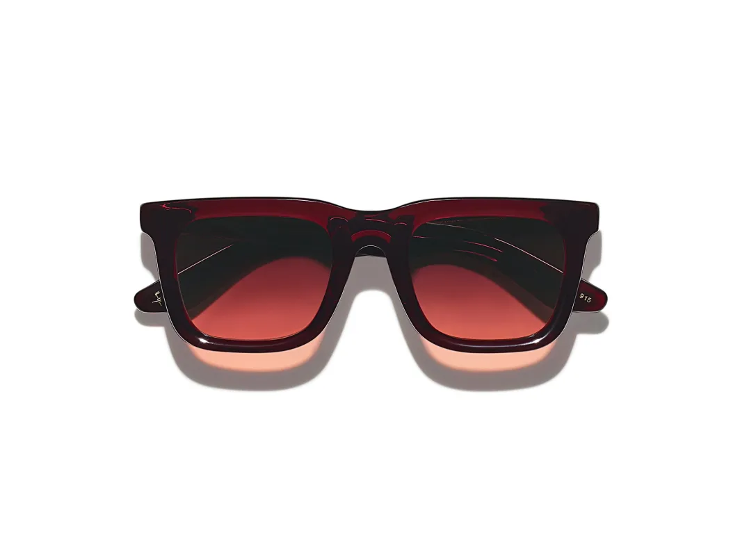 RIZIK SUN (Burgundy Cabernet Lenses) made by MOSCOT