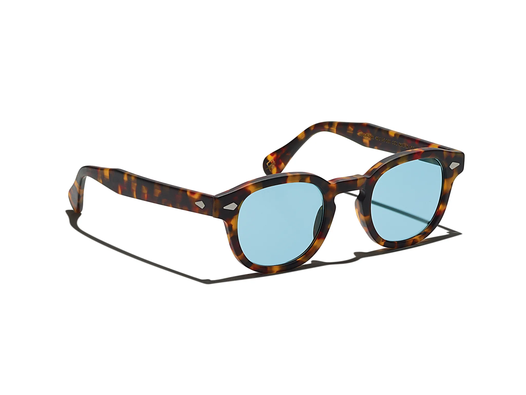 LEMTOSH SUN (Matte Tortoise Blue Lenses) sold by Cave and Post product image thumbnail 2