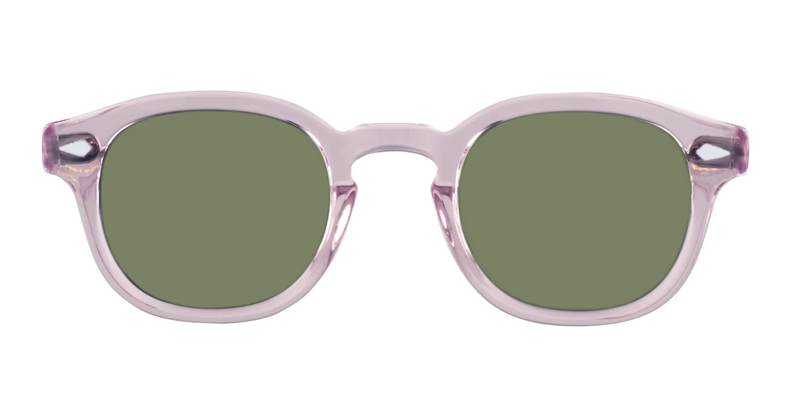 LEMTOSH SUN (Blush Calibar Green Lenses) made by MOSCOT