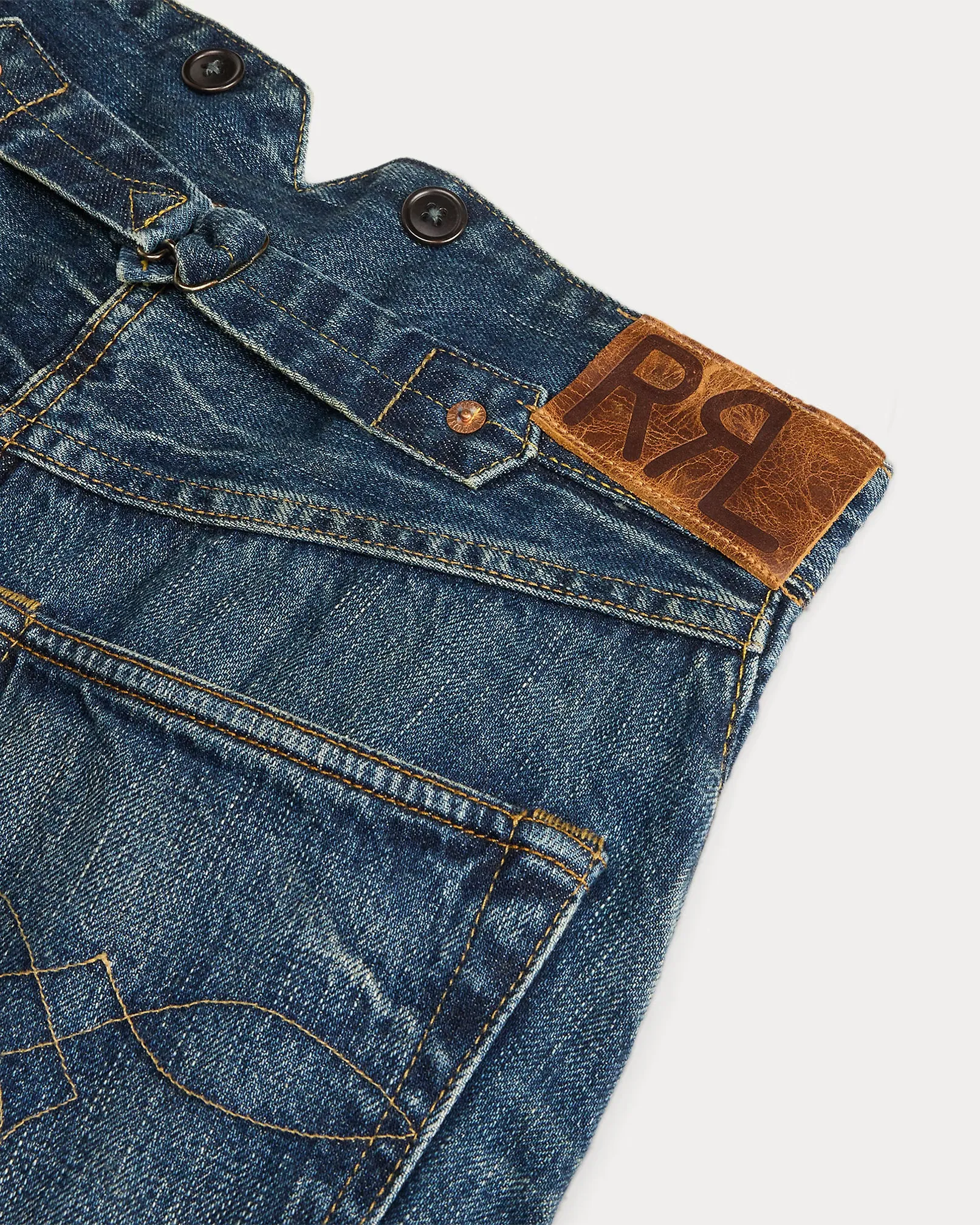 RRL Indigo Selvedge Denim Skirt sold by Cave and Post product image thumbnail 5