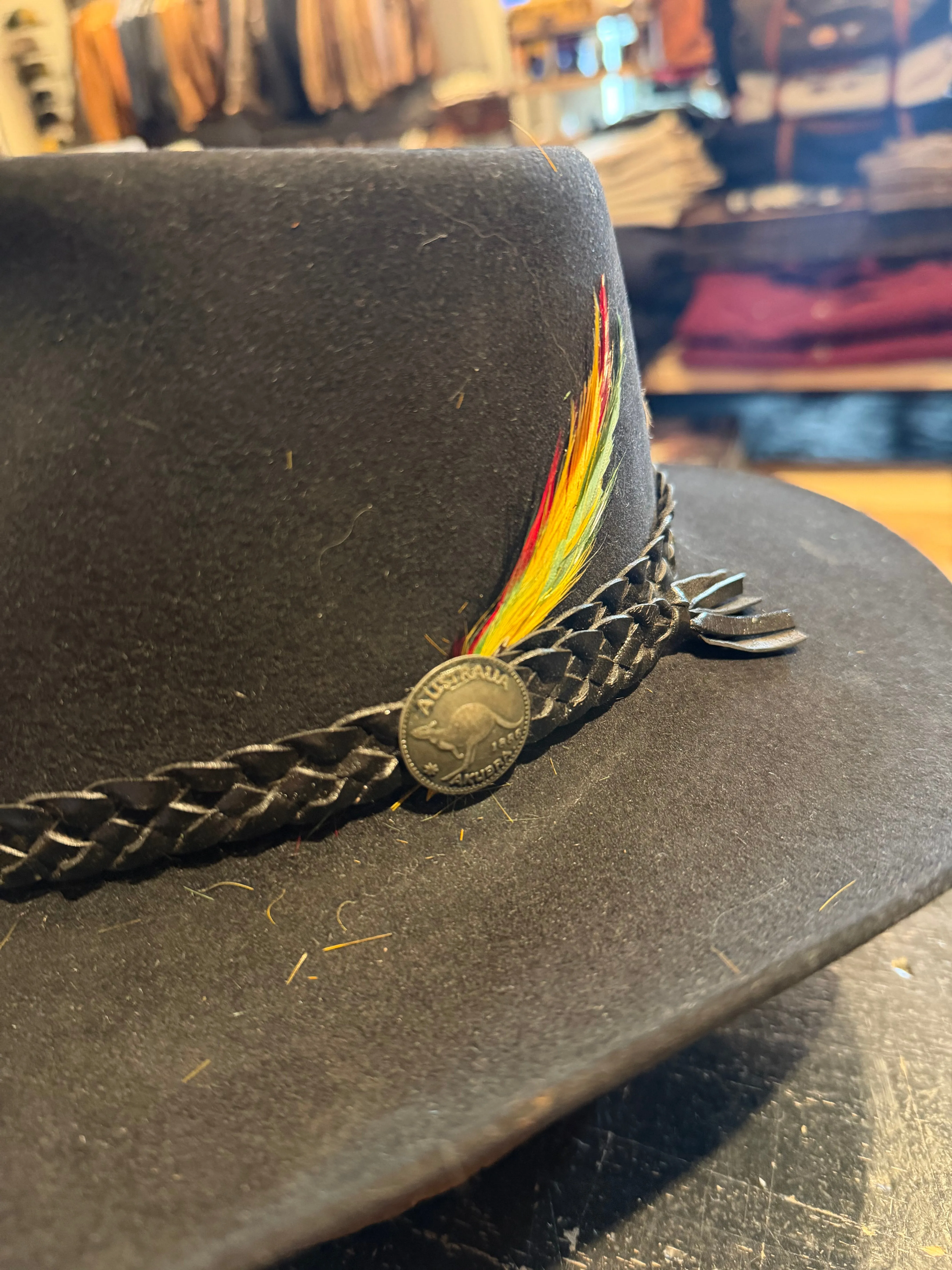 Vintage Akubra Felt Hat sold by Cave and Post product image thumbnail 2