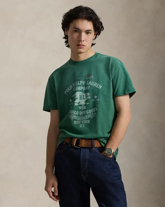Classic Fit Jersey Graphic T-Shirt Save your Wishlist Polo Ralph Lauren sold by Cave and Post