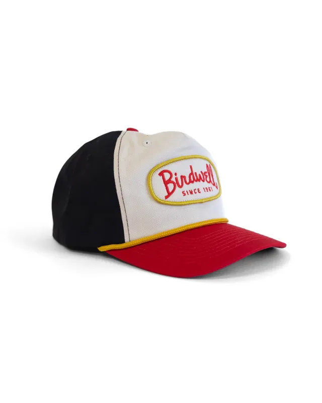 Potato Patch Twill Snapback - Bone/Red/Black made by Cave and Post