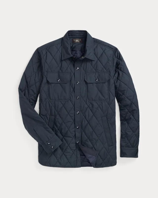 RRL Quilted Overshirt made by RRL