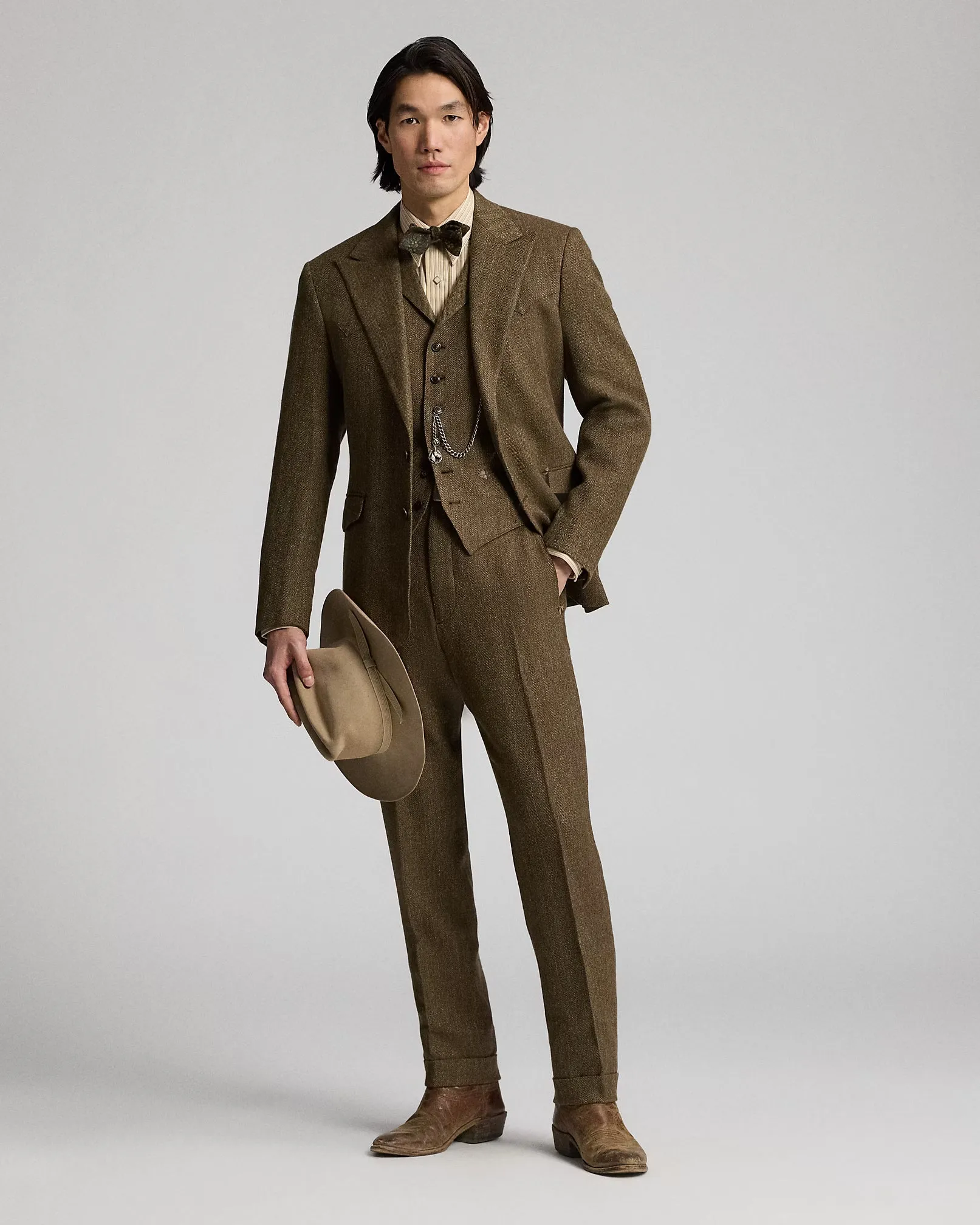 RRL Linen-Wool Western Vest sold by Cave and Post product image thumbnail 3