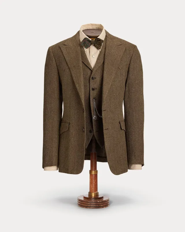 RRL Linen-Wool Western Jacket sold by Cave and Post