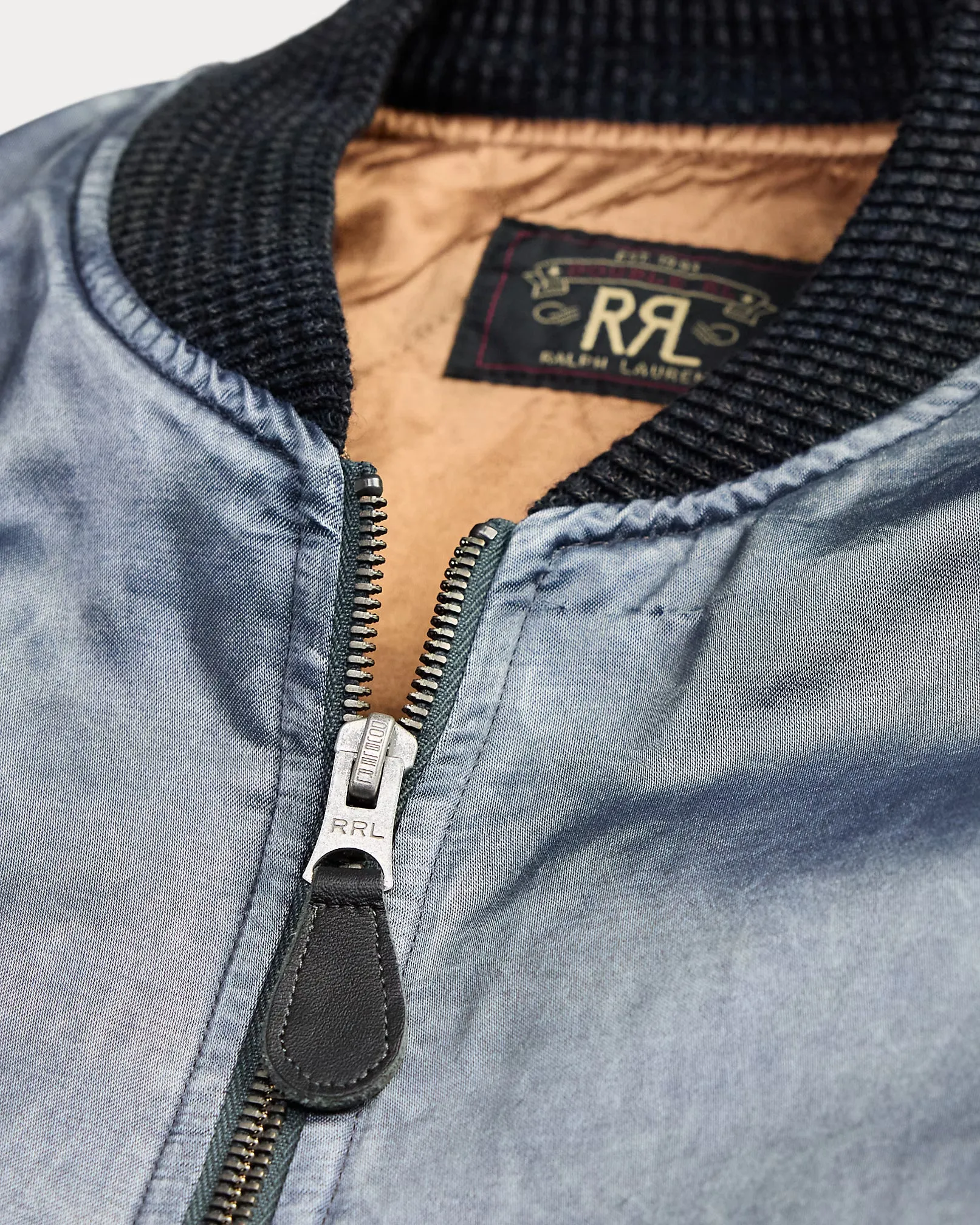 RRL Embroidered Satin Flight Jacket sold by Cave and Post product image thumbnail 4