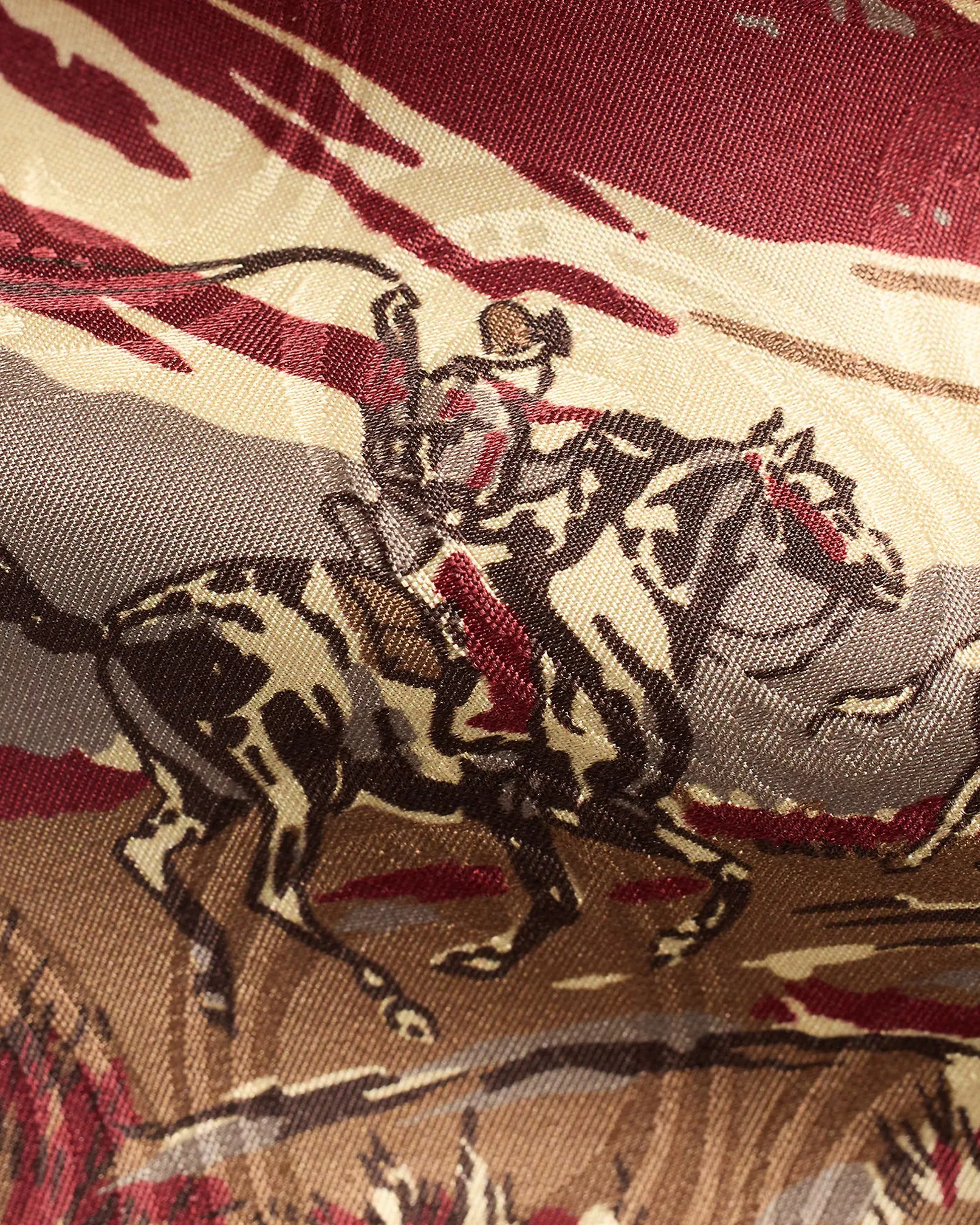 RRL Handmade Western-Print Silk Tie sold by Cave and Post product image thumbnail 3