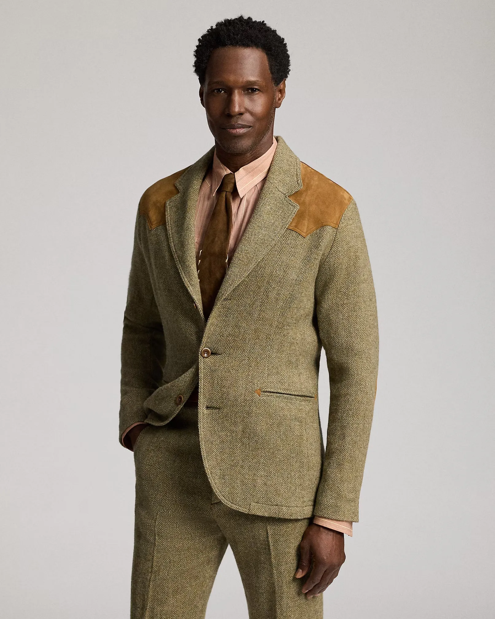 RRL Unconstructed Suede-Trim Sport Coat sold by Cave and Post product image thumbnail 2