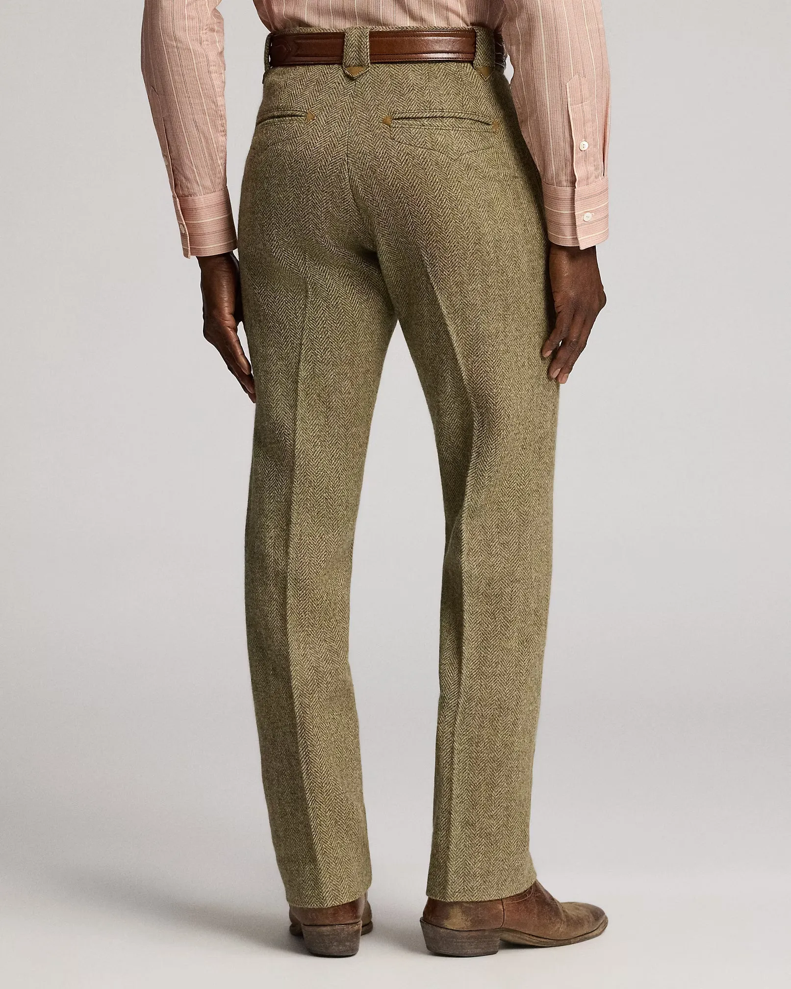 RRL Slim Fit Wool Herringbone Pant sold by Cave and Post product image thumbnail 4