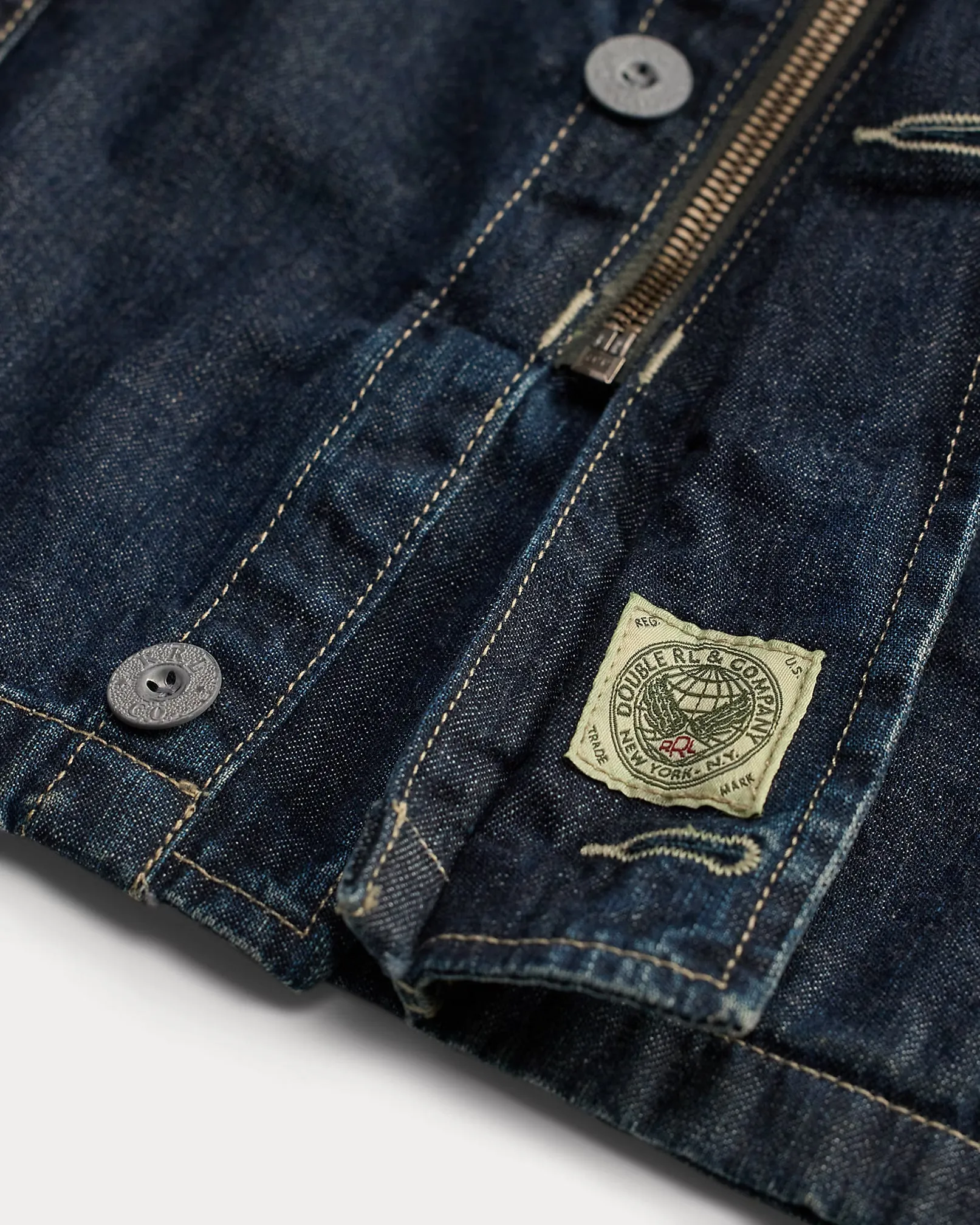 RRL Indigo Denim Field Jacket sold by Cave and Post product image thumbnail 5