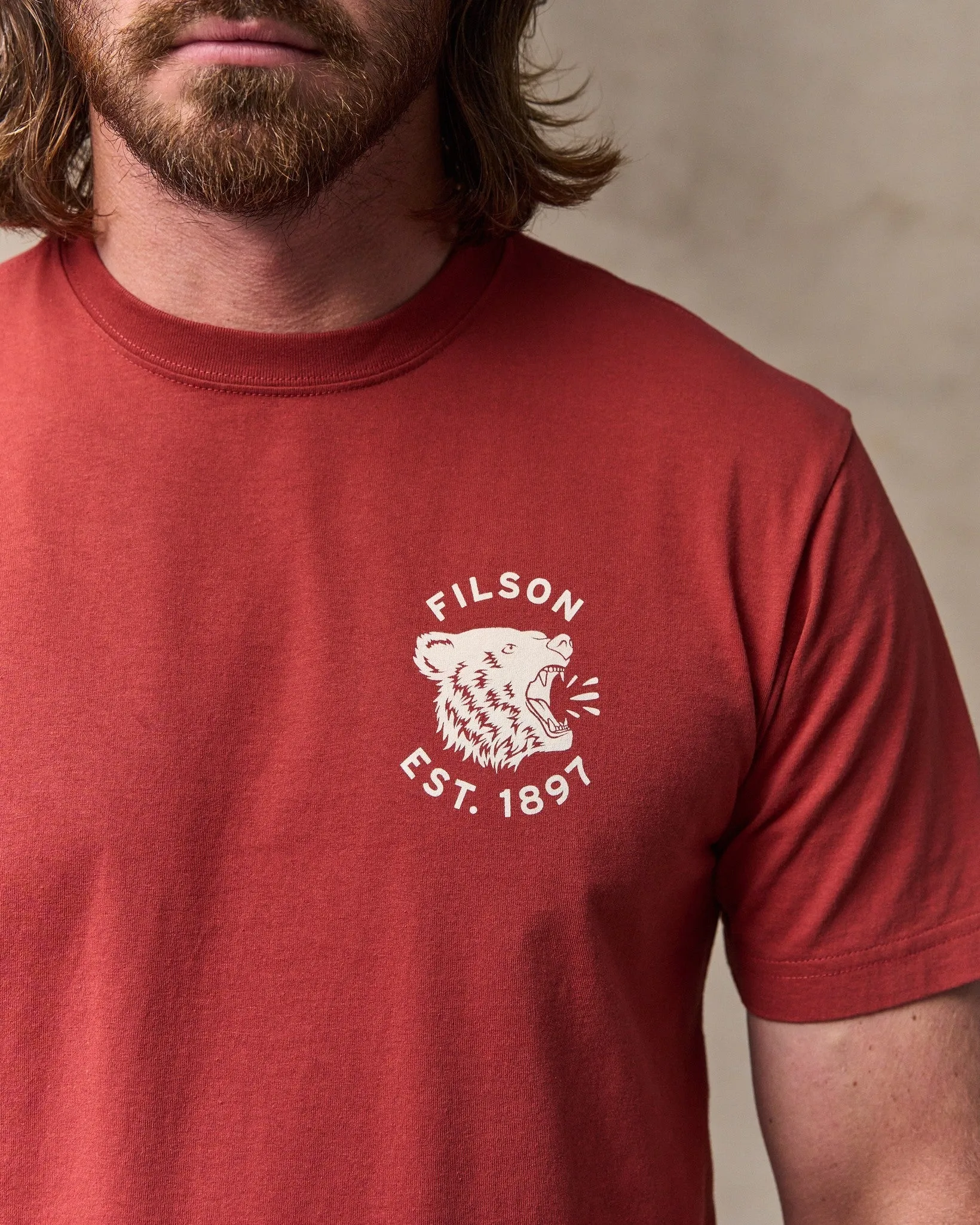 Bear Graphic T-Shirt sold by Cave and Post product image thumbnail 3