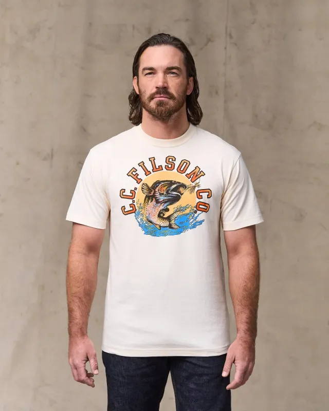 Dry Fly Graphic T-Shirt made by Filson