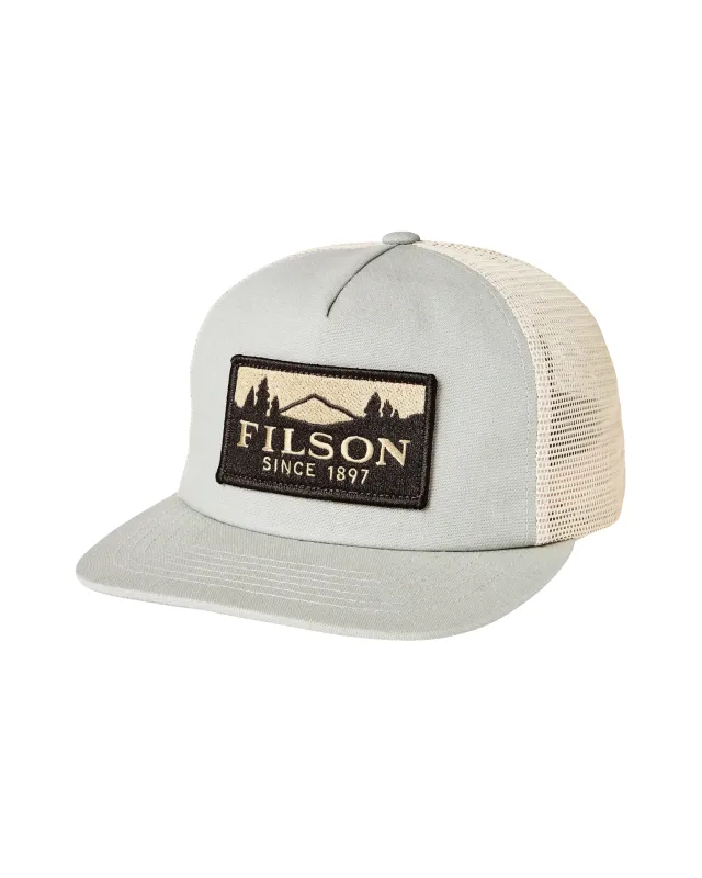 Scenic Trucker Mesh Cap - Sage / Khaki made by Filson