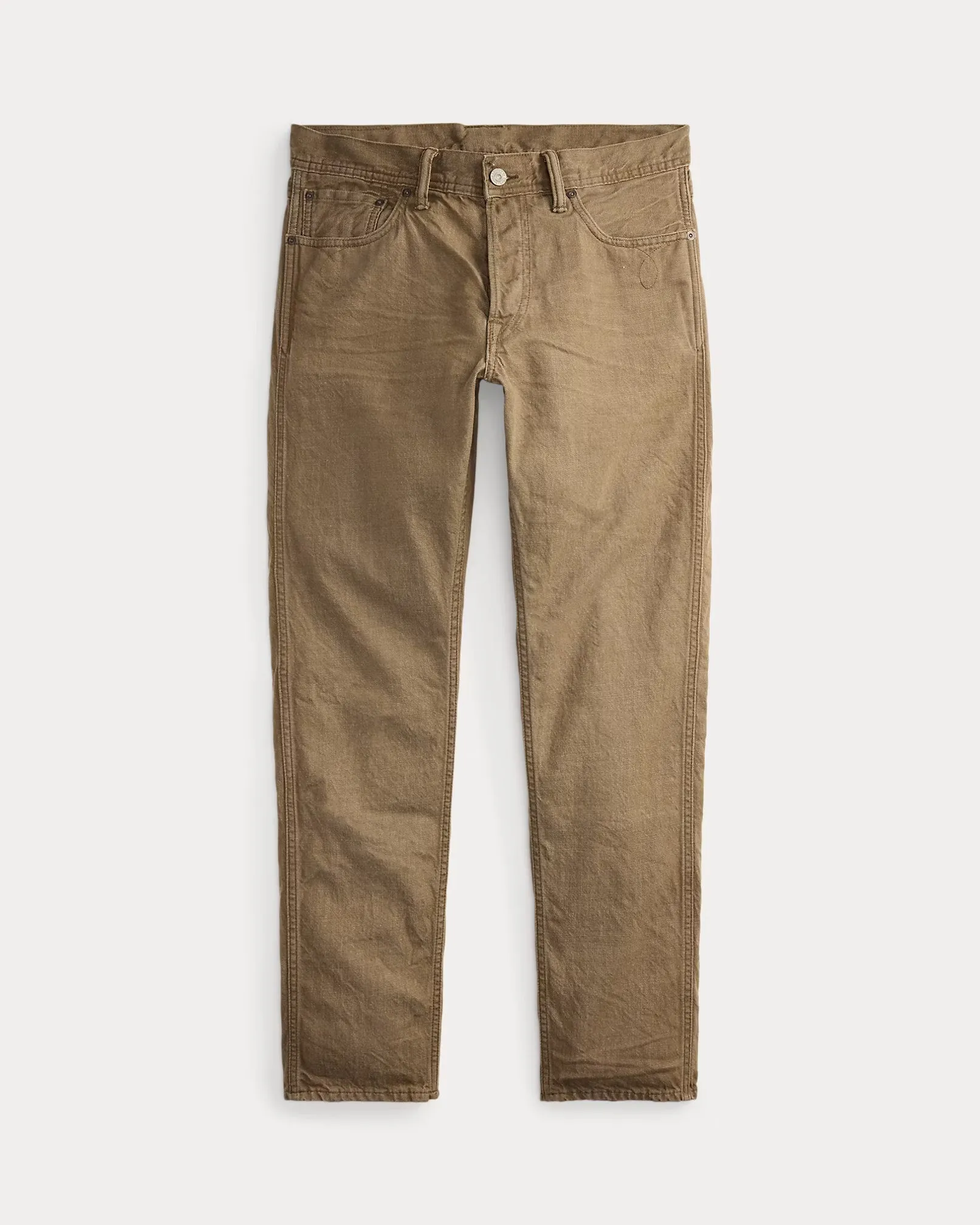 RRL Slim Fit Brown Jean sold by Cave and Post
