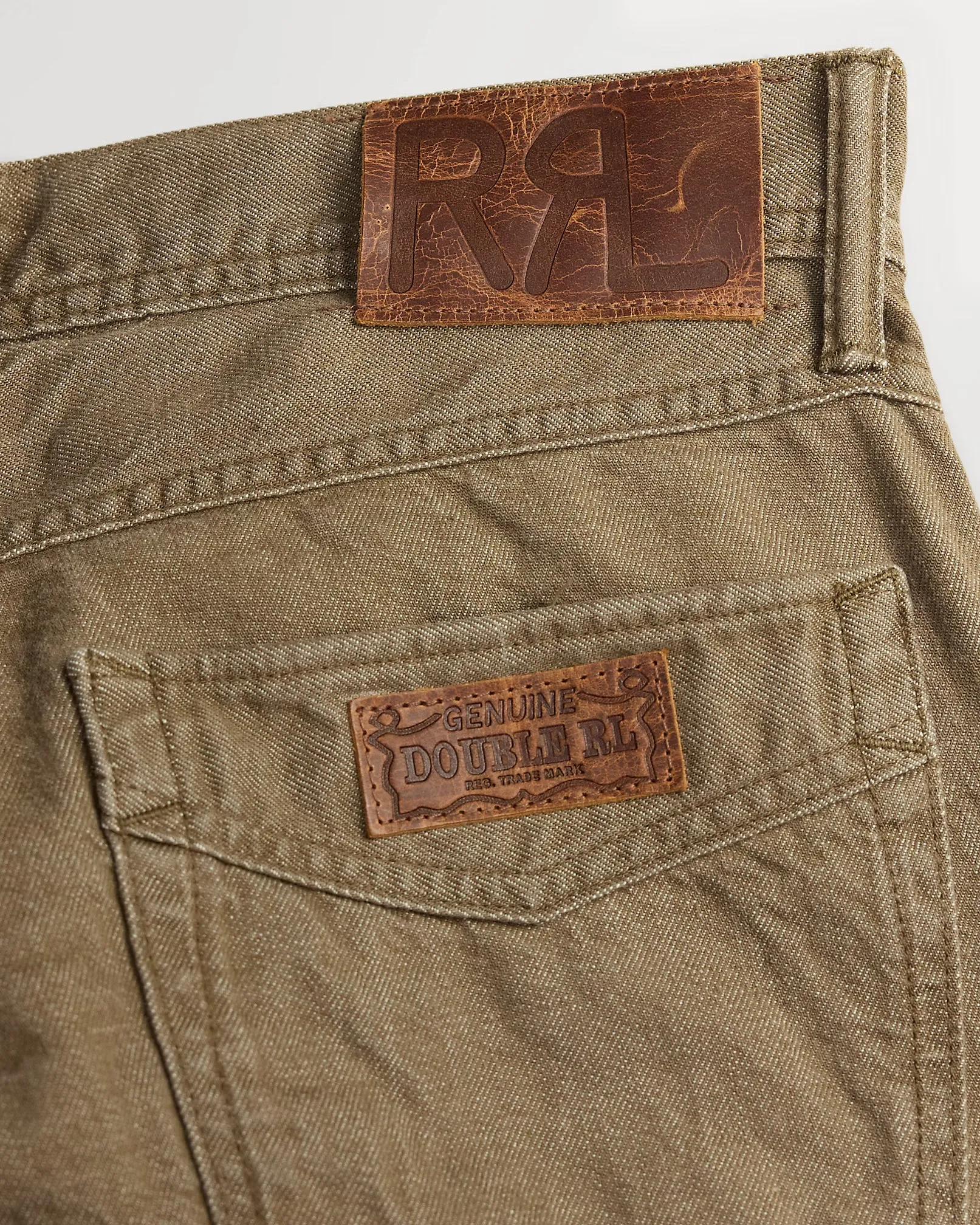 RRL Slim Fit Brown Jean sold by Cave and Post product image thumbnail 5