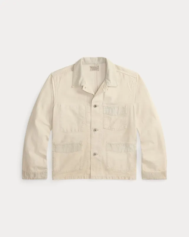 RRL Corduroy-Trim Selvedge Canvas Jacket made by RRL