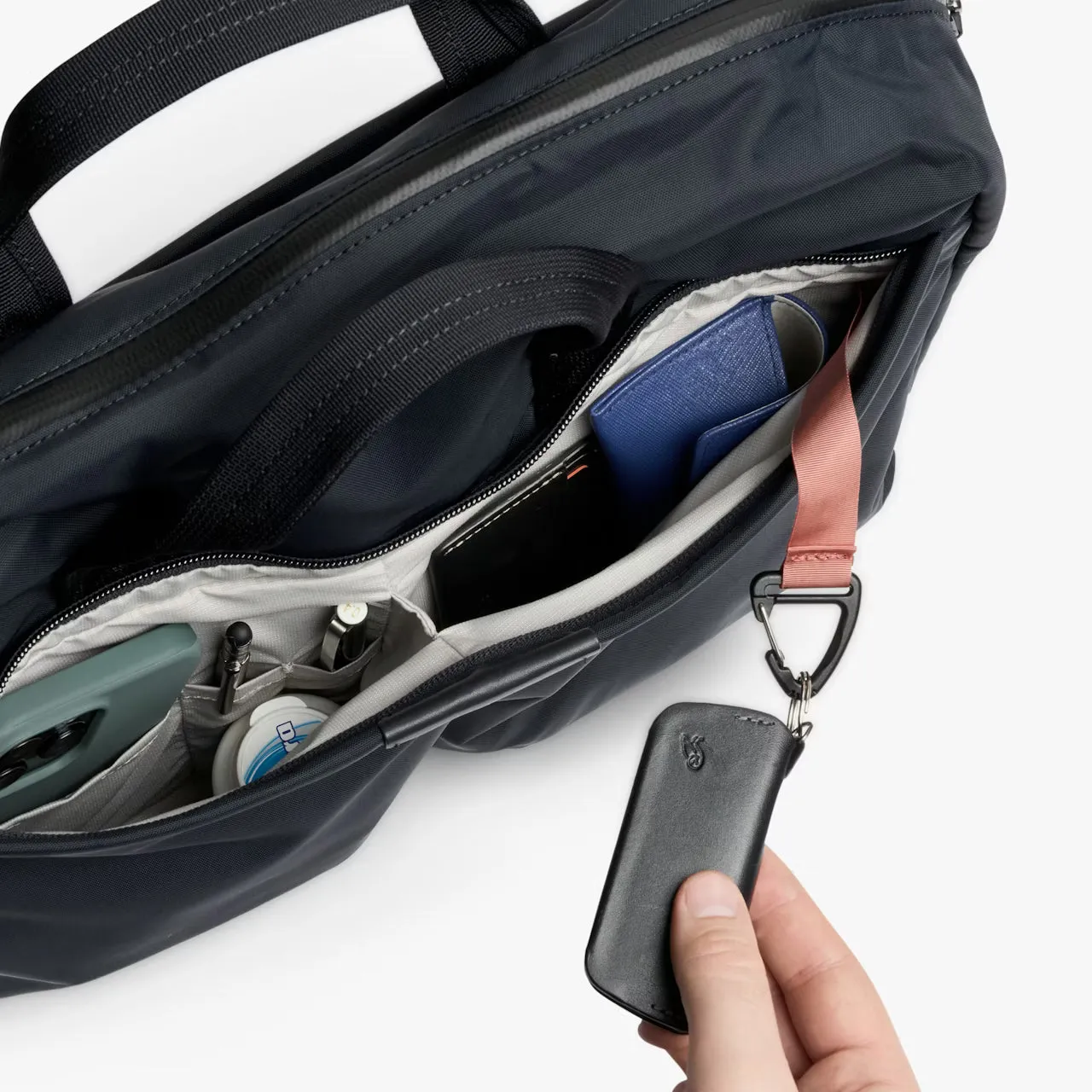 Tokyo Work Bag - Navy sold by Cave and Post product image thumbnail 4