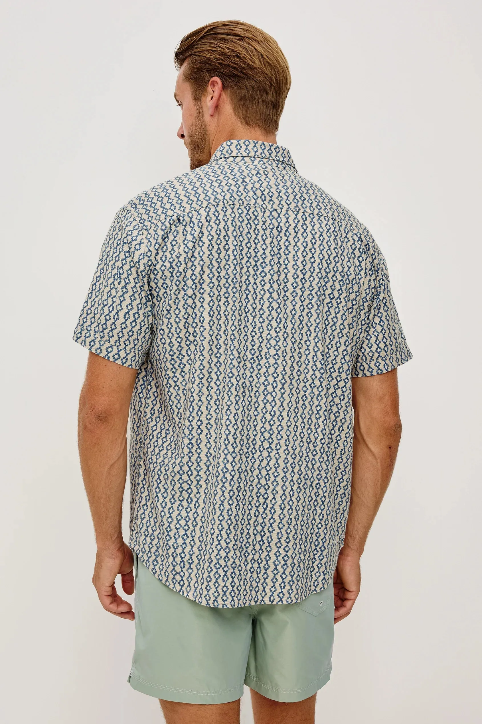 Carson Shirt - Wavy Batik Coast sold by Cave and Post product image thumbnail 5