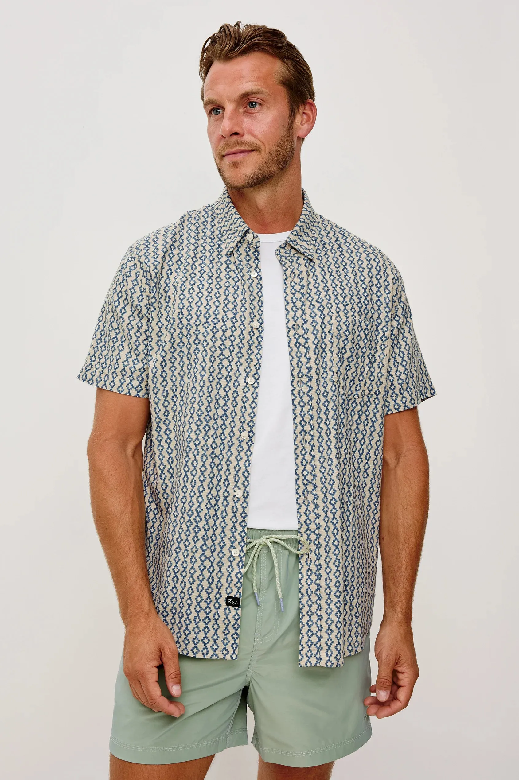Carson Shirt - Wavy Batik Coast sold by Cave and Post product image thumbnail 4