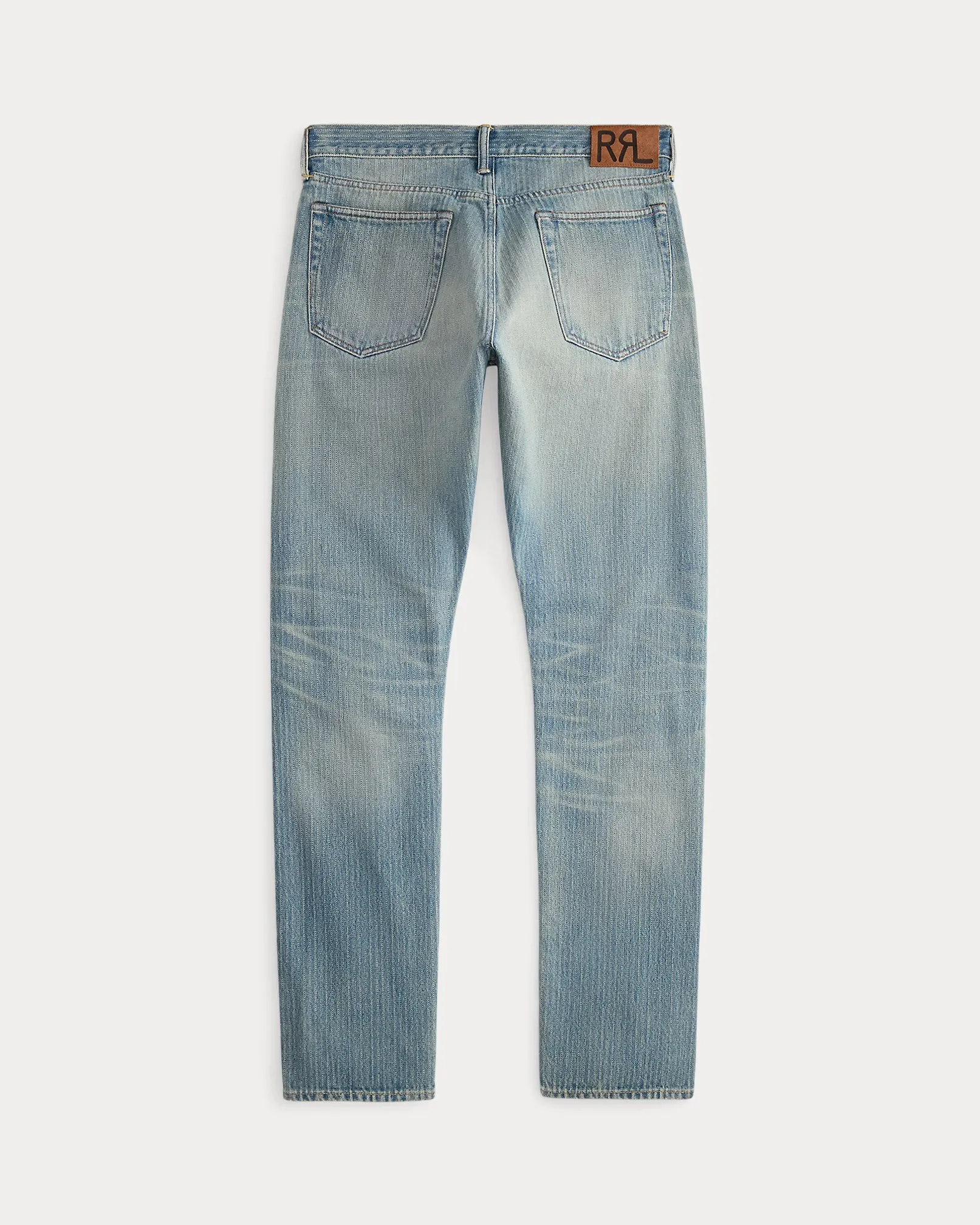 RRL High Slim Jacquard Denim Jean sold by Cave and Post product image thumbnail 2