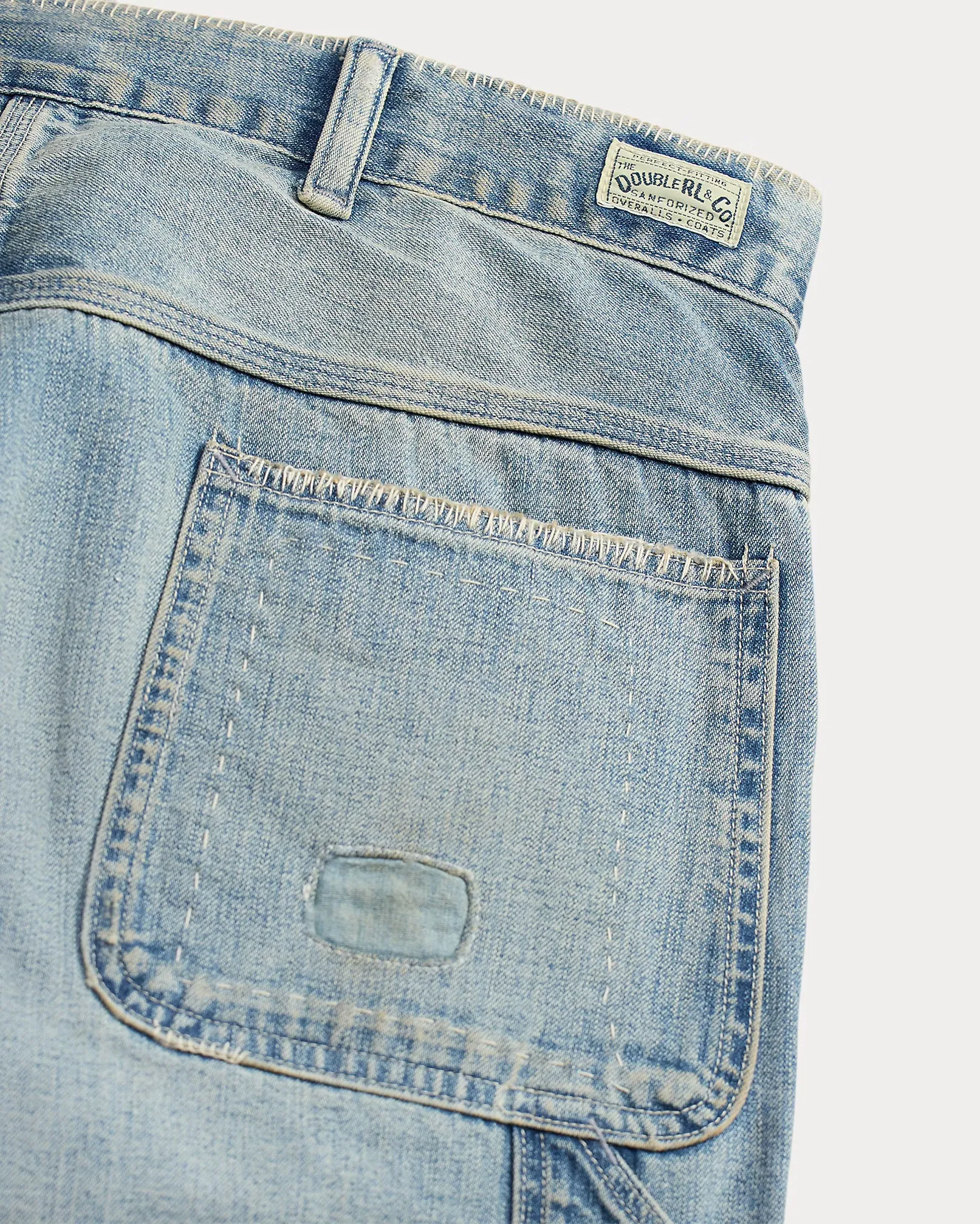 RRL Repaired Earlston Carpenter Jean sold by Cave and Post product image thumbnail 4