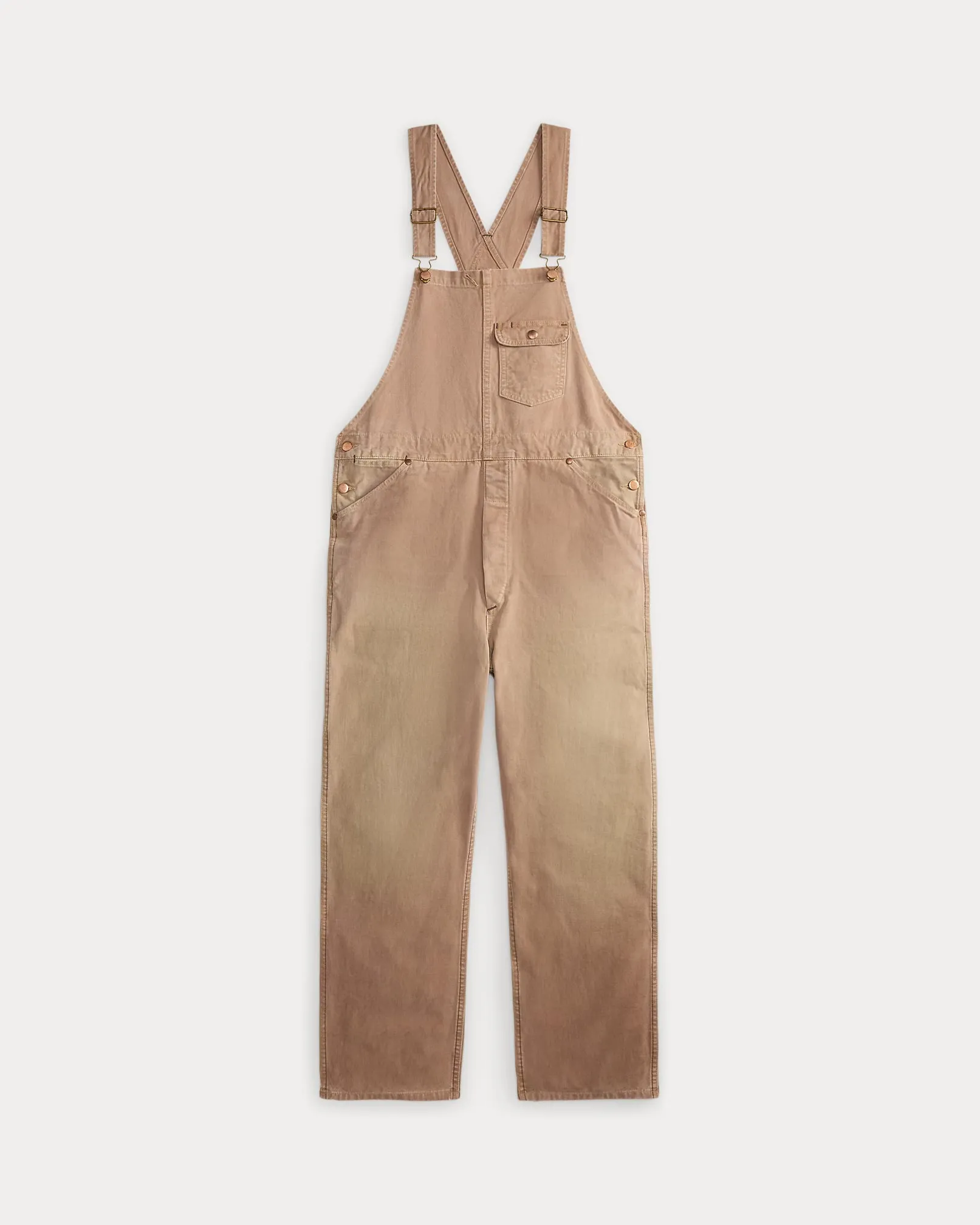 RRL Distressed Canvas Overall sold by Cave and Post