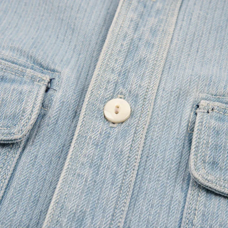Rancho Bleach Indigo Cord sold by Cave and Post product image thumbnail 5