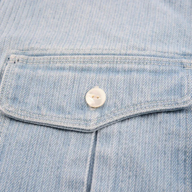 Rancho Bleach Indigo Cord sold by Cave and Post product image thumbnail 4
