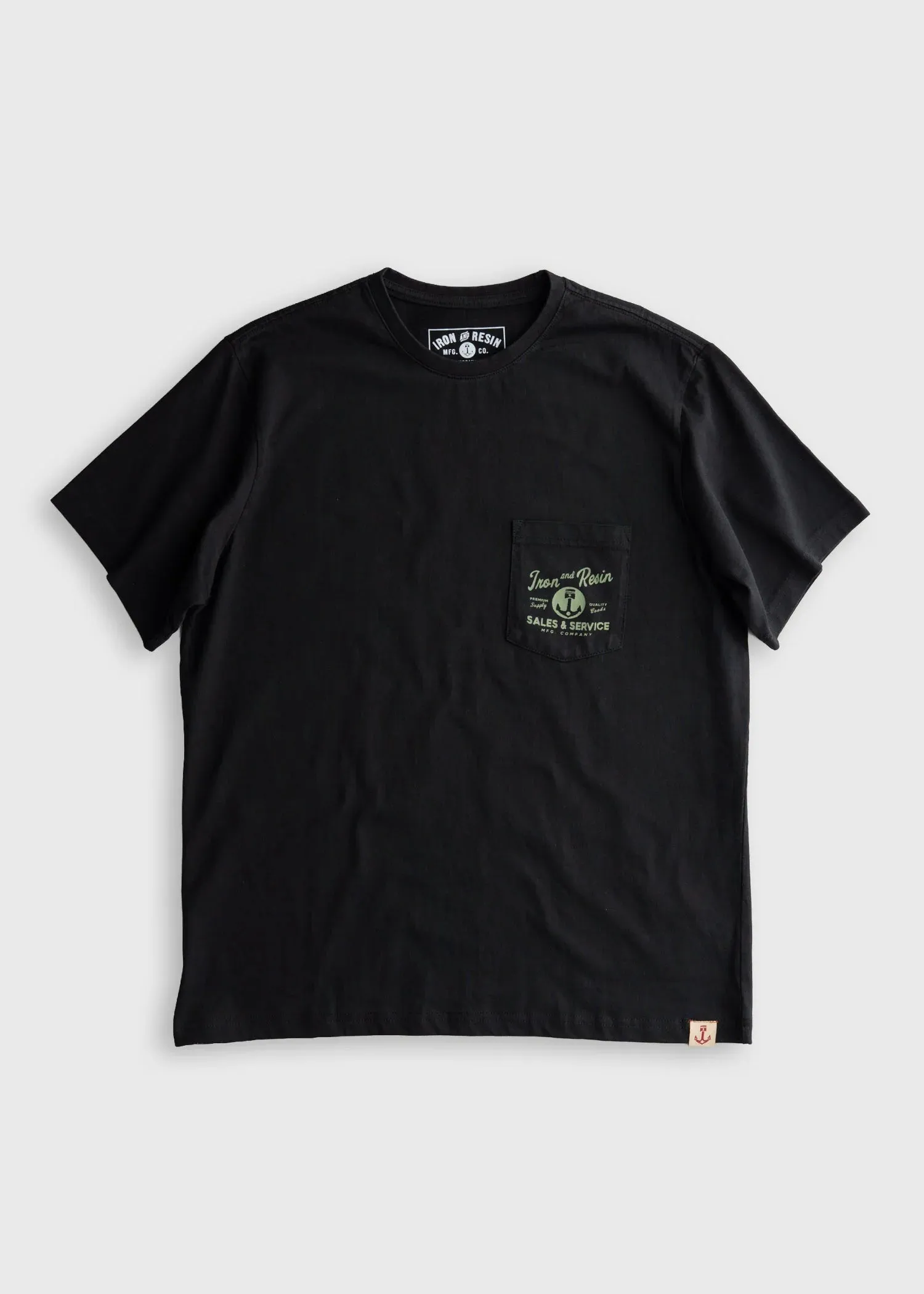 Old Cowboy Pocket Tee-Black sold by Cave and Post product image thumbnail 2