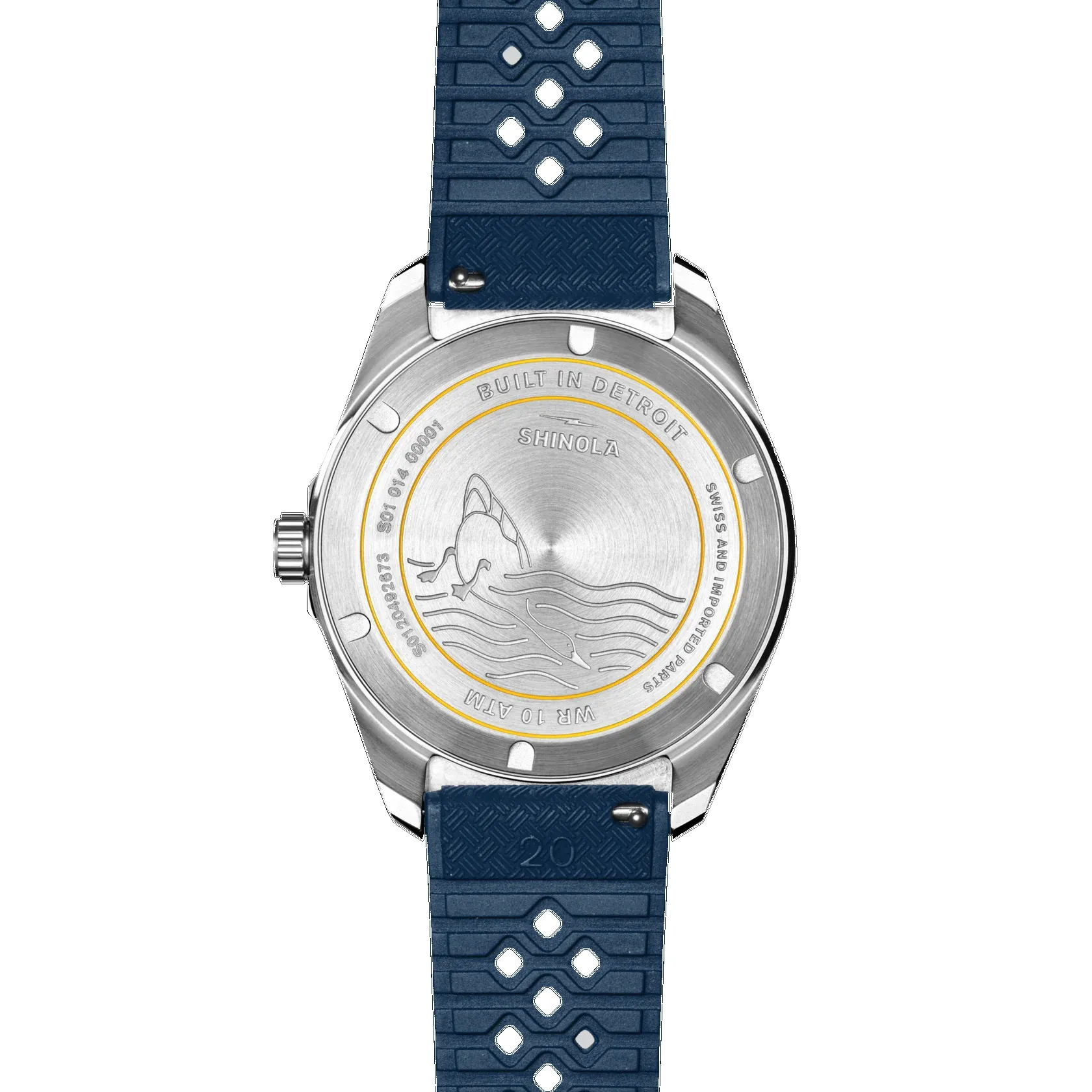 Shinola Duck Midnight Blue 40mm sold by Cave and Post product image thumbnail 2