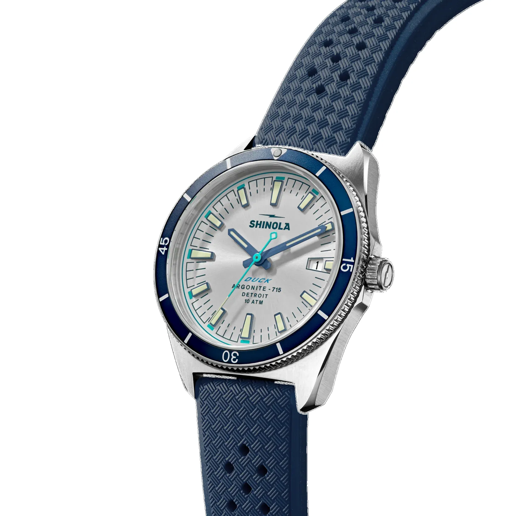 Shinola Duck Midnight Blue 40mm sold by Cave and Post product image thumbnail 3