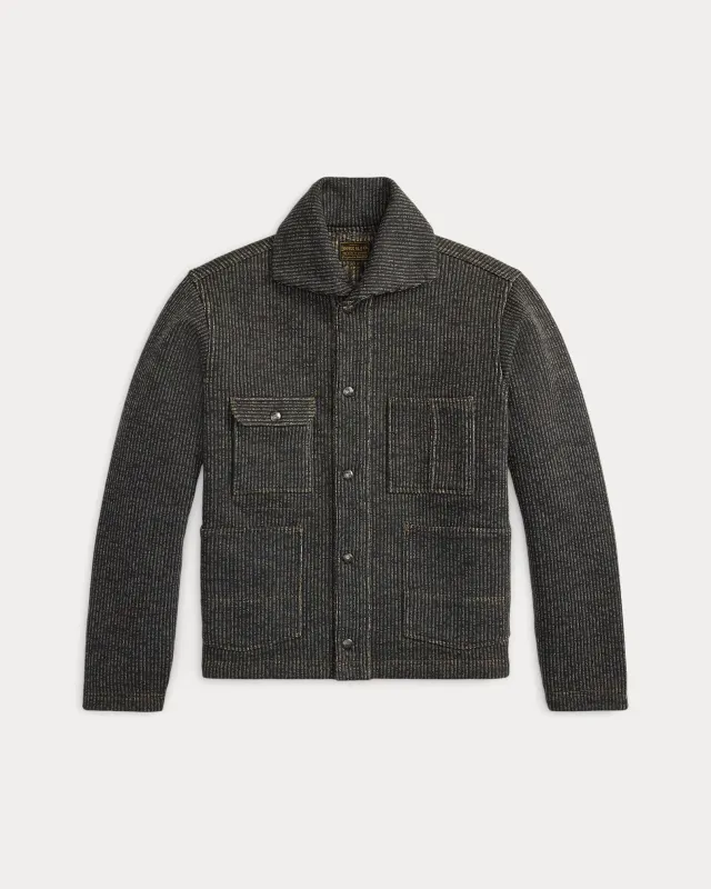 RRL Fleece Work Jacket made by RRL