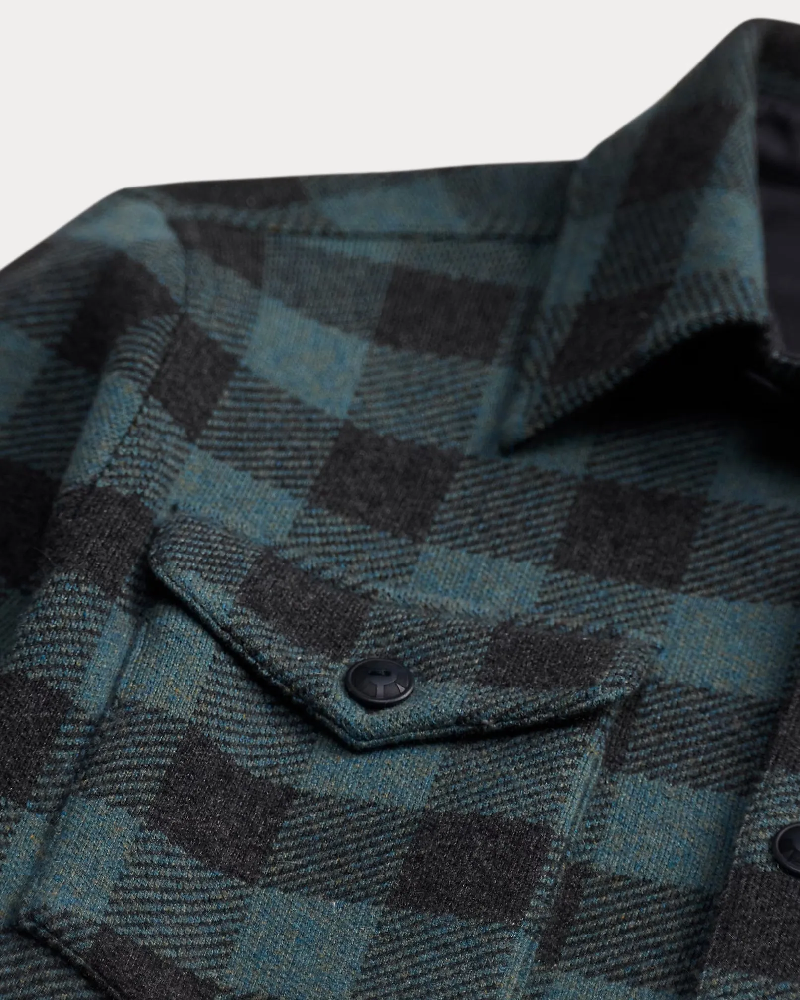 RRL Plaid Wool-Cashmere Workshirt Sweater sold by Cave and Post product image thumbnail 3