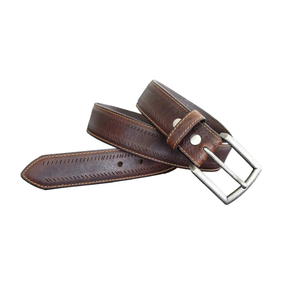 Vintage Bison Driggs Leather Belt sold by Cave and Post product image thumbnail 2