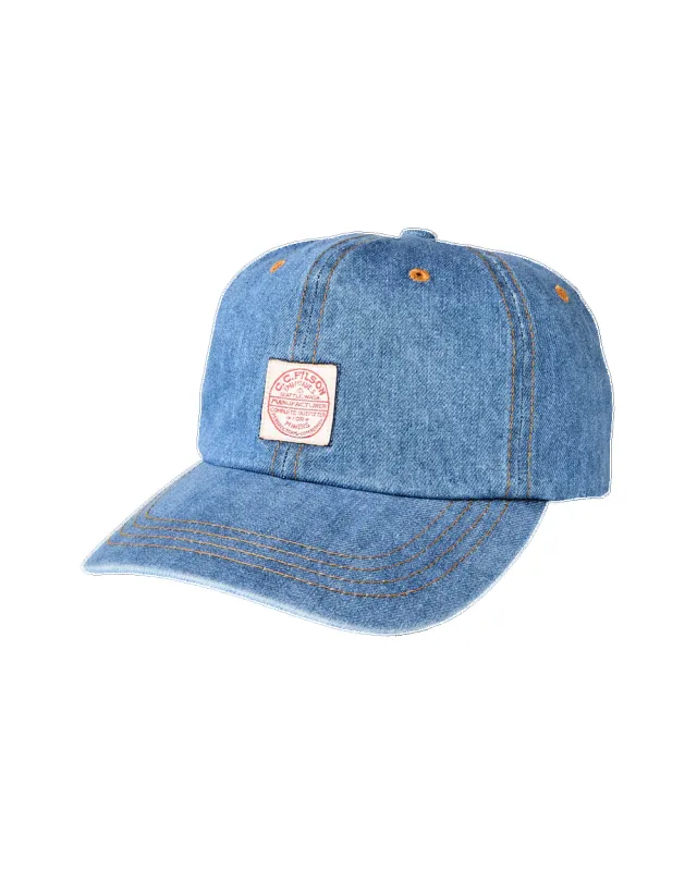 9.5-oz. Denim Cap - Medium Indigo made by Filson