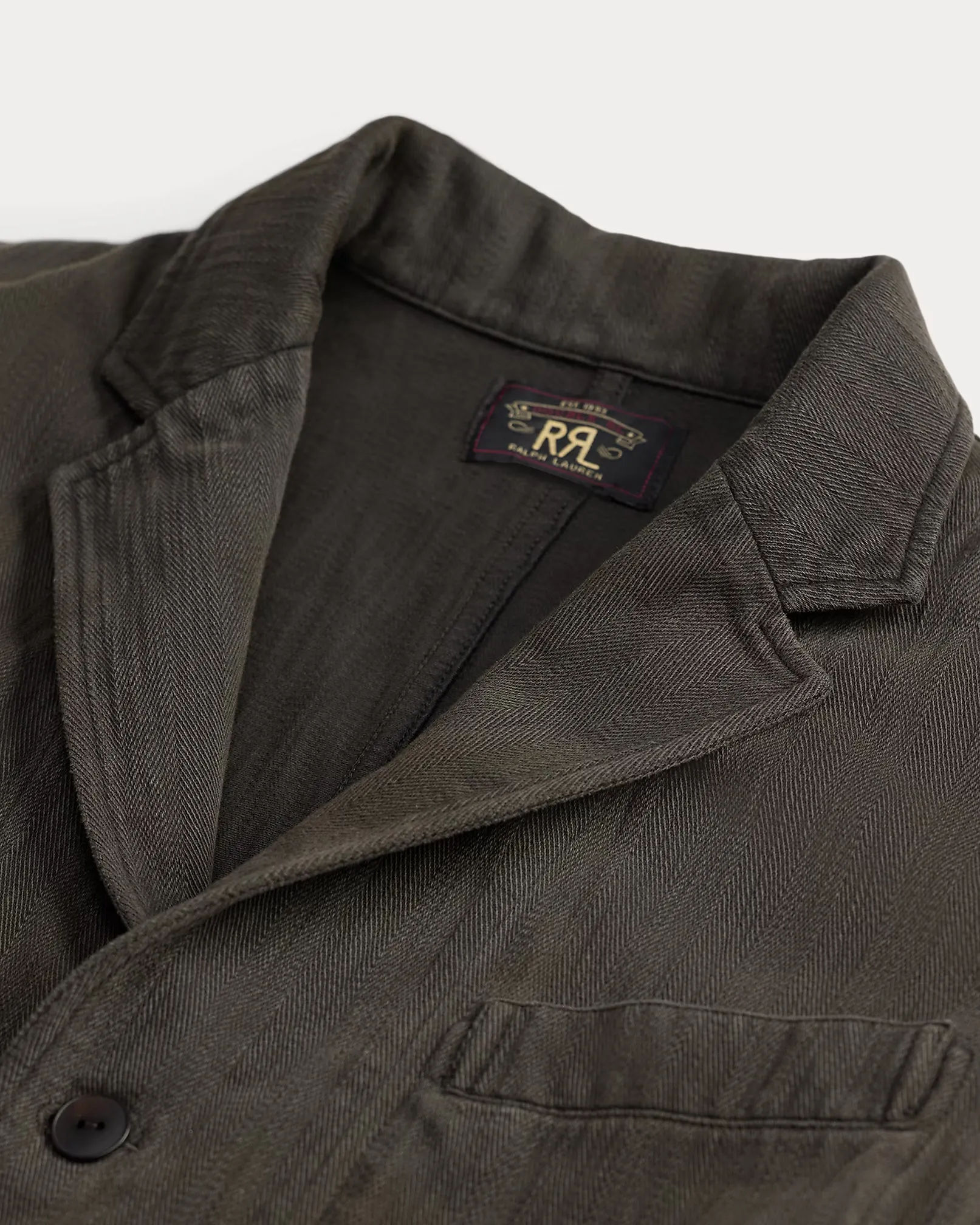 RRL Knit Herringbone Twill Blazer sold by Cave and Post product image thumbnail 3