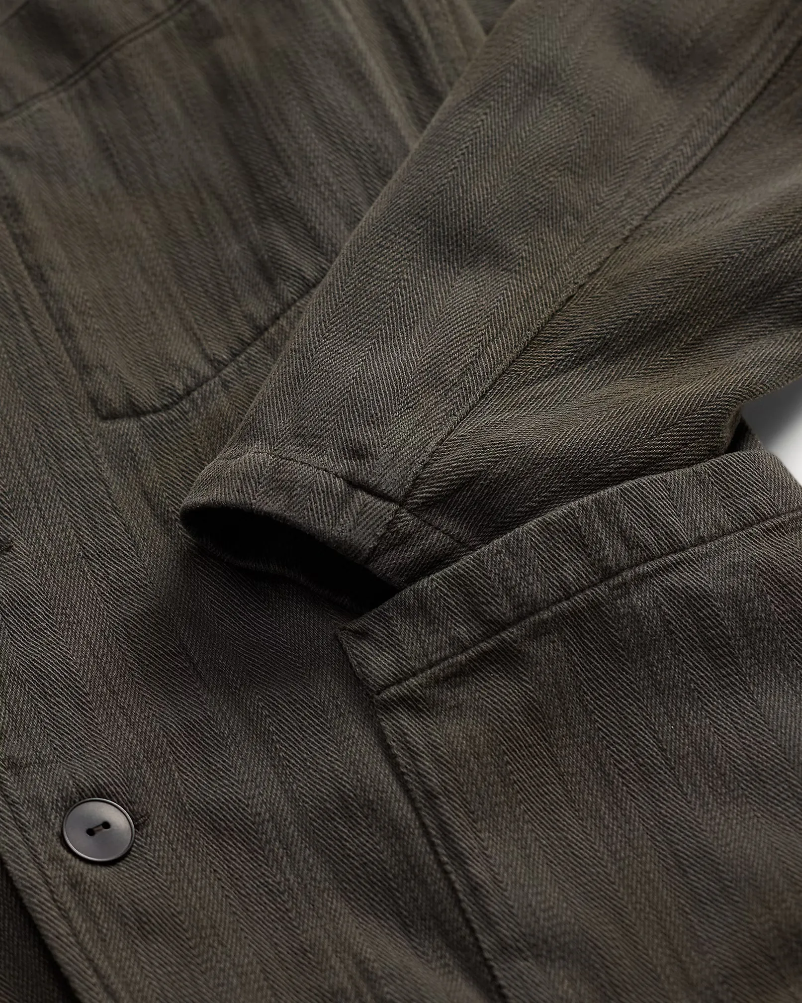 RRL Knit Herringbone Twill Blazer sold by Cave and Post product image thumbnail 4