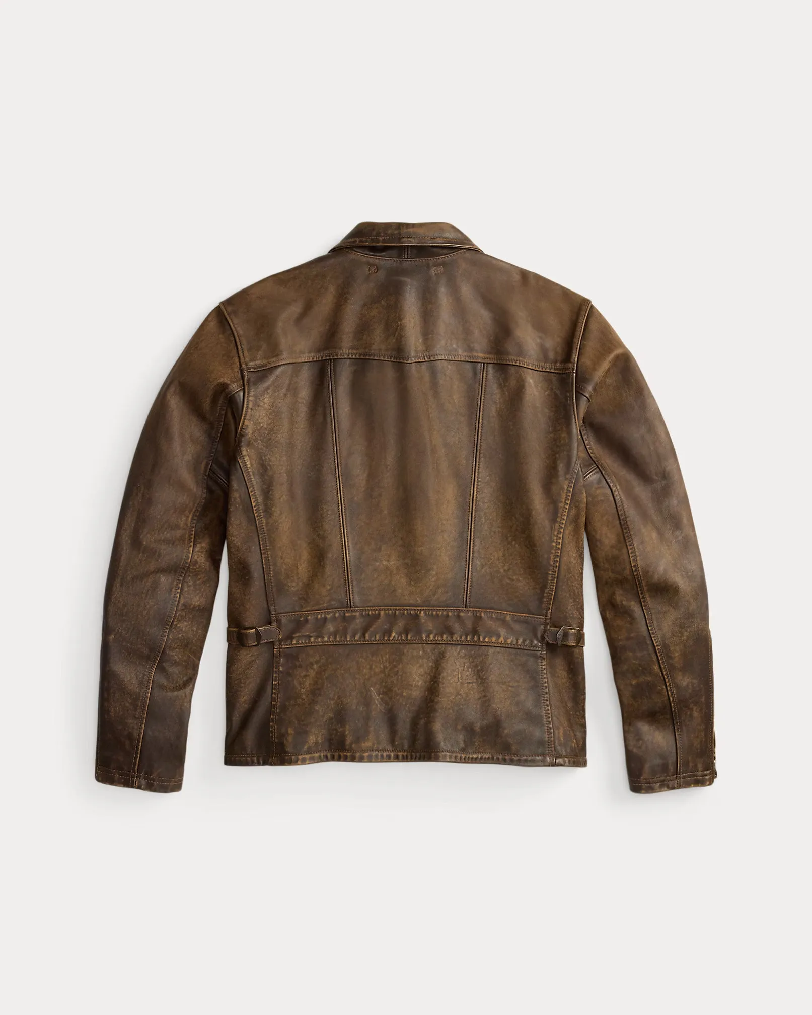 RRL Lined Leather Zipper Jacket sold by Cave and Post product image thumbnail 2