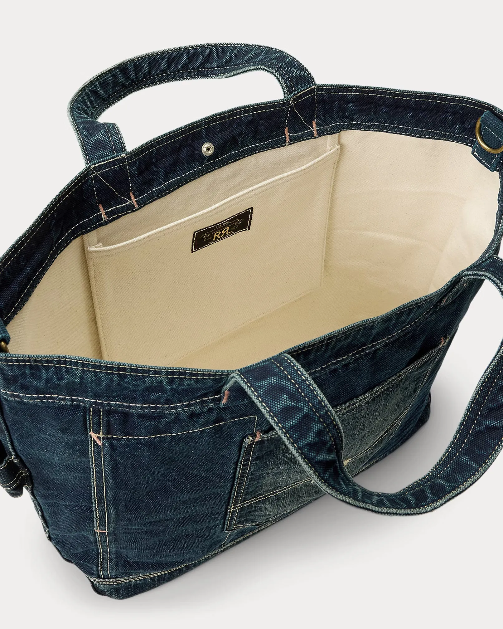 RRL Indigo Canvas Tote sold by Cave and Post product image thumbnail 4