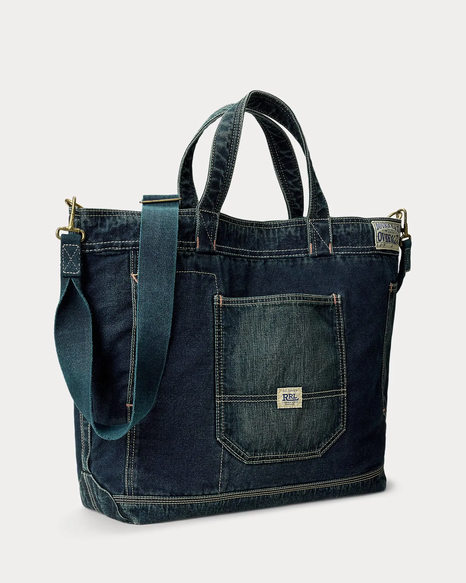 RRL Indigo Canvas Tote sold by Cave and Post product image thumbnail 2