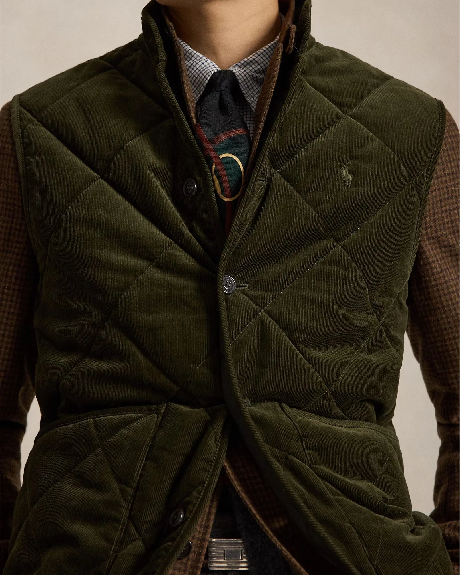 Quilted Corduroy Vest sold by Cave and Post product image thumbnail 5