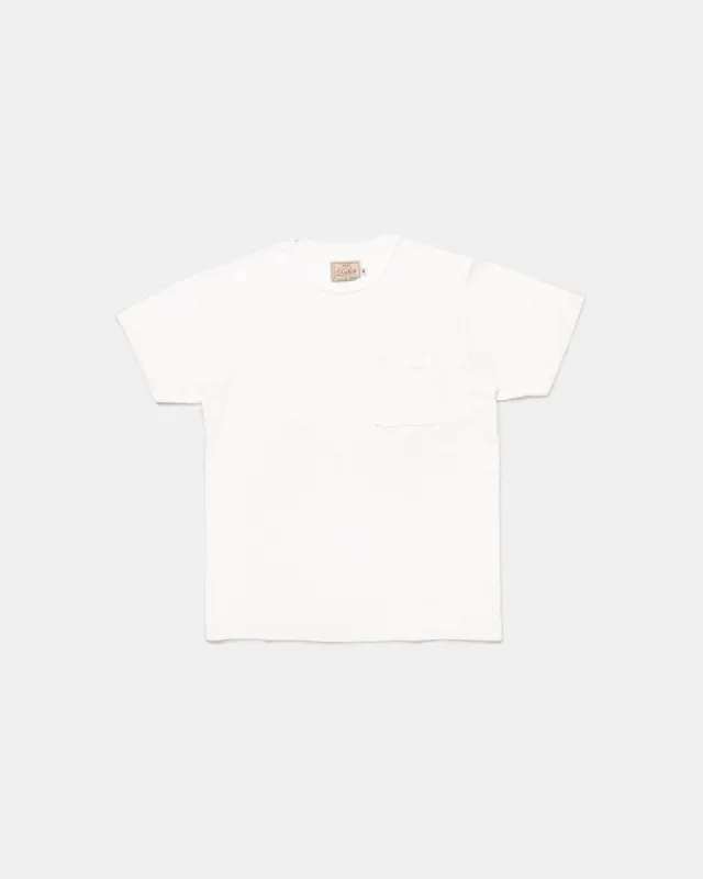 Heavy Duty Tee - Single Pocket White sold by Cave and Post