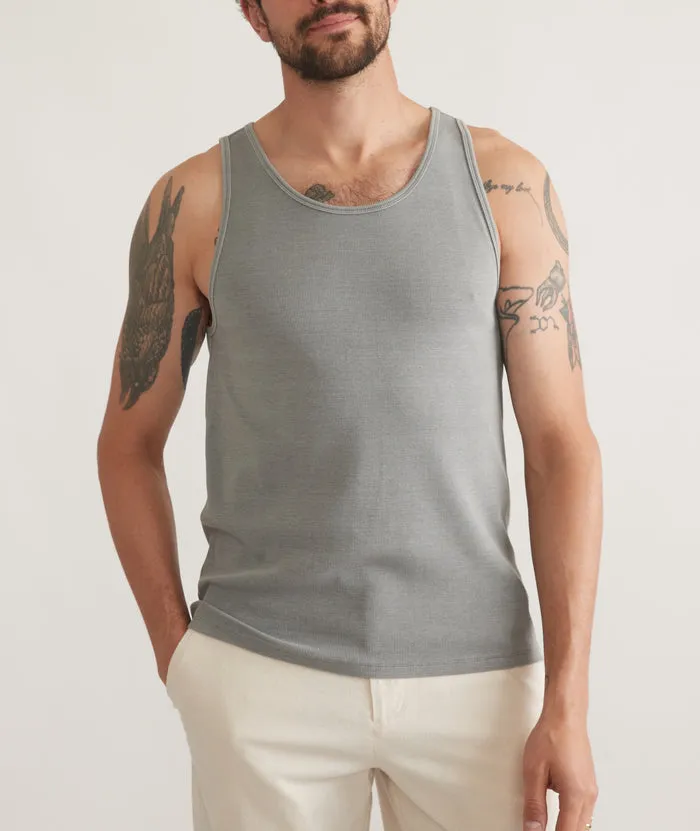 Carter Rib Tank - Mid Grey sold by Cave and Post product image thumbnail 2
